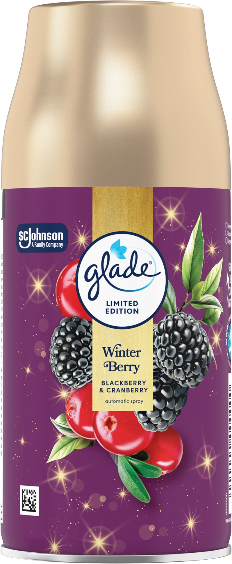 GLADE Auto Winter Berries náplň 269 ml