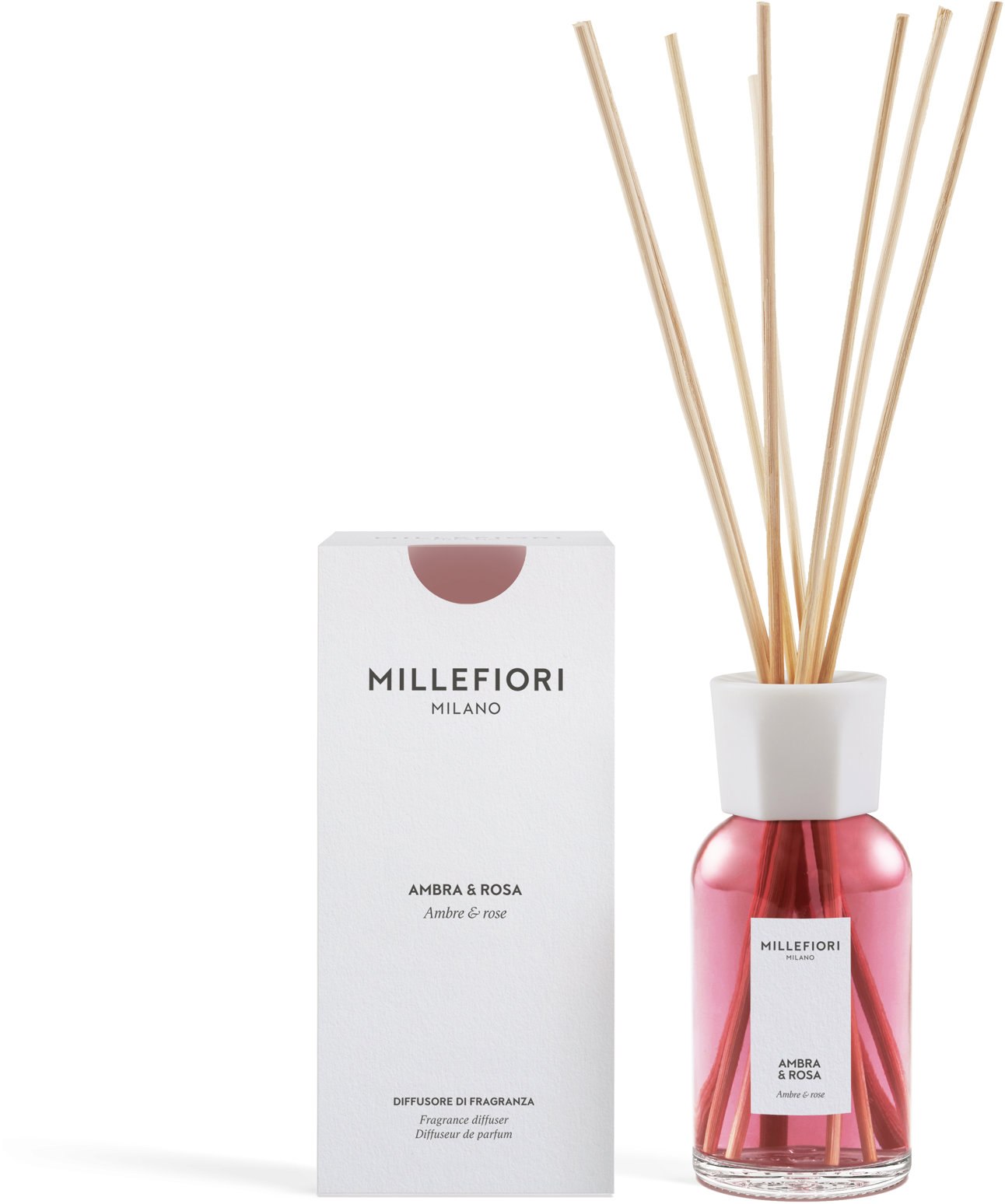 MILLEFIORI MILANO Ambra & Rosa 250 ml