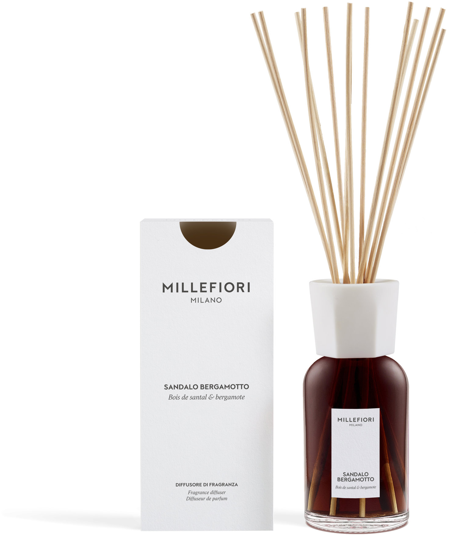 MILLEFIORI MILANO Sandalo Bergamotto 500 ml