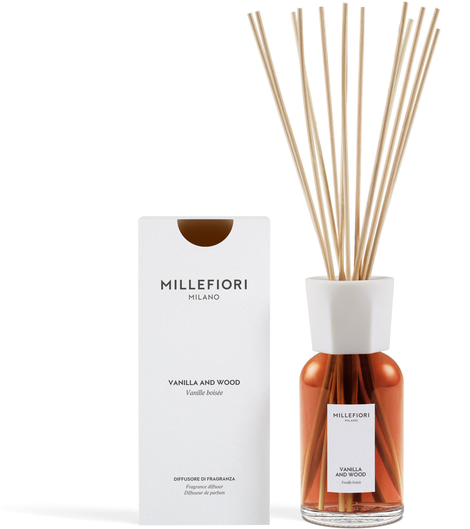 MILLEFIORI MILANO Vanilla & Wood 500 ml