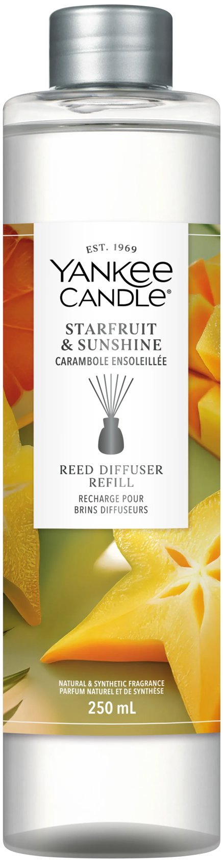 YANKEE CANDLE Starfruit & Sunshine náplň 250 ml