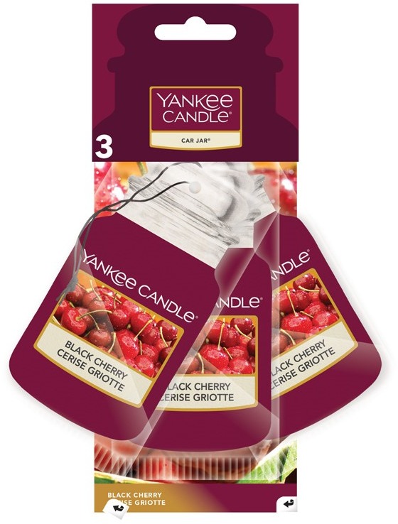 YANKEE CANDLE Black Cherry 3-PACK 42 g