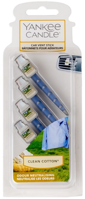 YANKEE CANDLE Clean Cotton Vent Stick 28 g