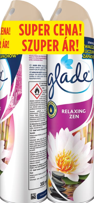 GLADE Aerosol Relaxing Zen 2× 300 ml