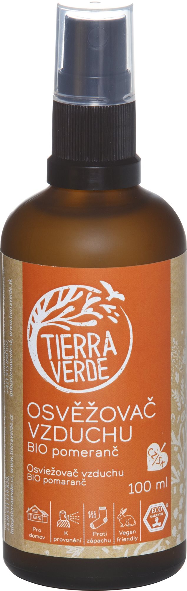 TIERRA VERDE BIO Pomeranč 100 ml