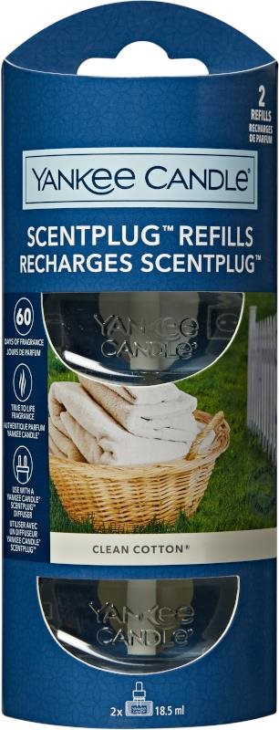 YANKEE CANDLE Clean Cotton náplň 2× 18,5 ml