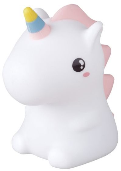 Garsaco Jednorožec Noční světlo nabíjecí, GSC, teplá + RGB, 15 cm