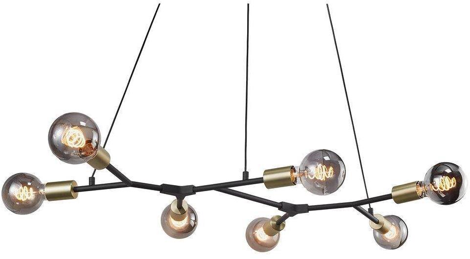 Nordlux Závěsný LED lustr Josefine - černá, 60 W