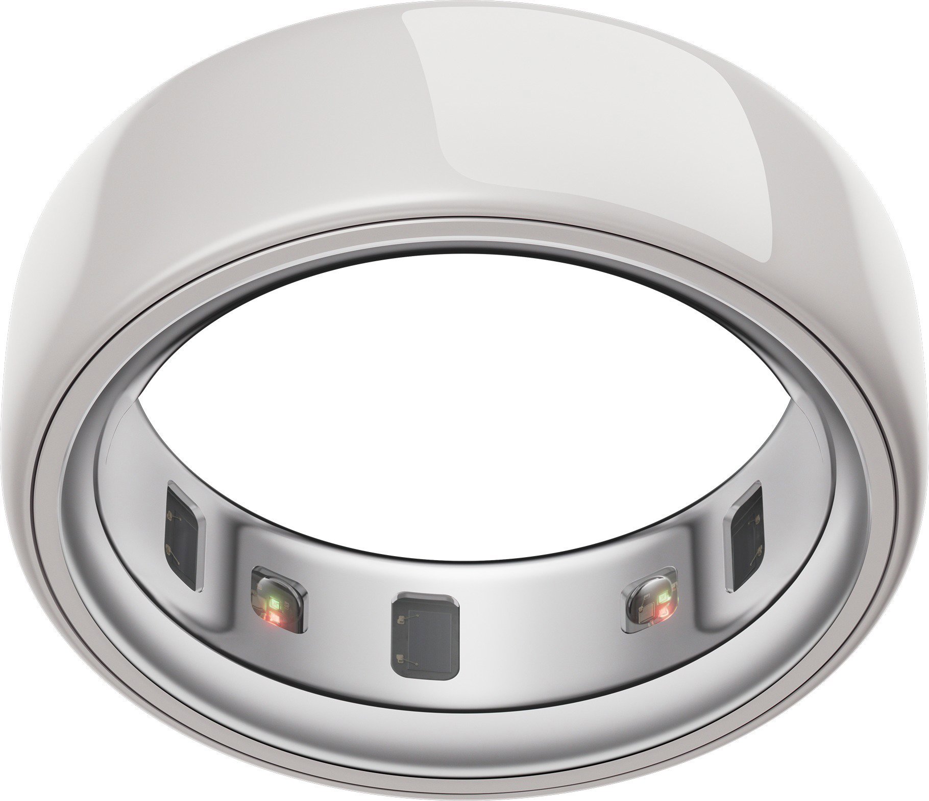 Oura Ring 4 Ceramic Cloud vel. 14