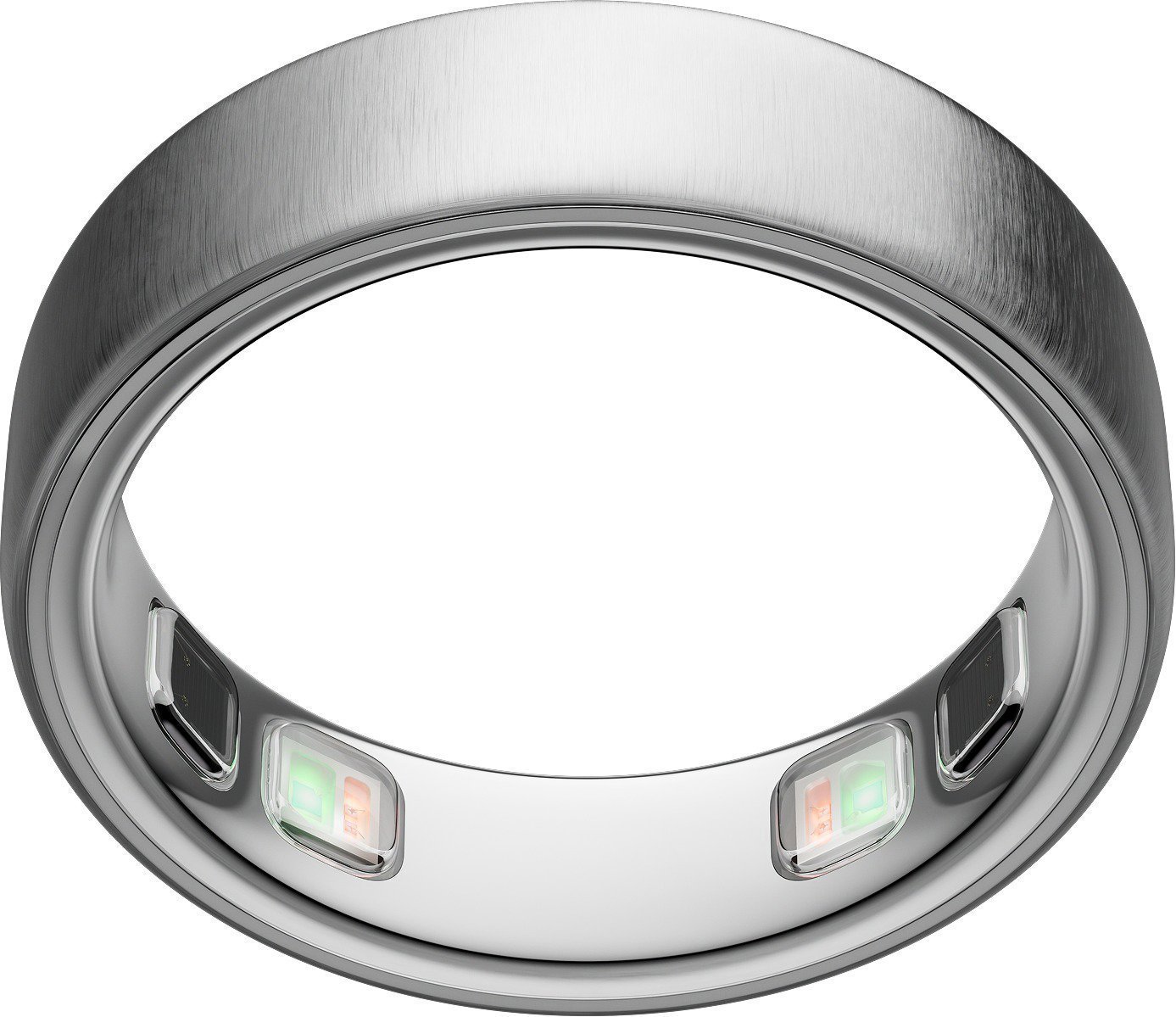 Oura Ring 5 Brushed Silver vel. 9