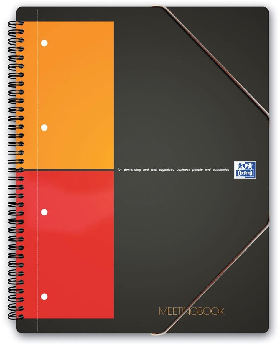 Oxford International Meetingbook A4+ s čtverečkovanými listy