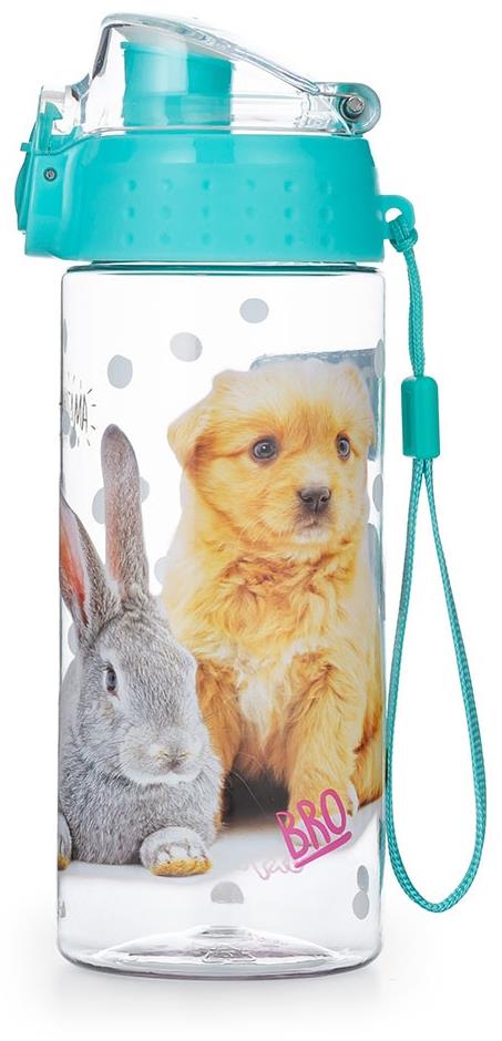 Oxybag láhev OXY CLiCK 500 ml mazlíčci blue
