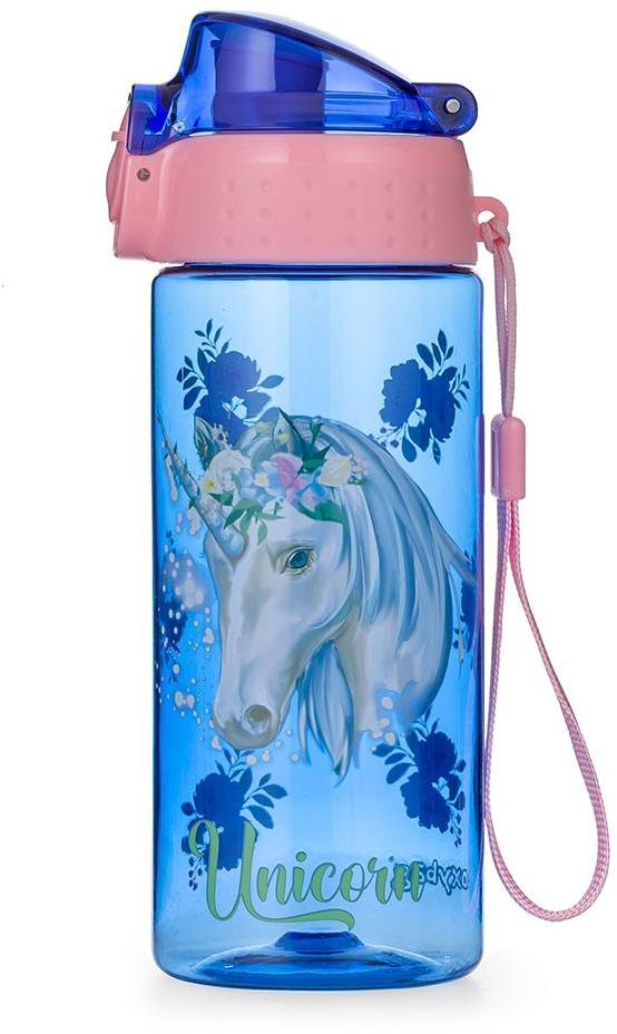 Oxybag láhev OXY CLiCK 500 ml Unicorn 1 modrá