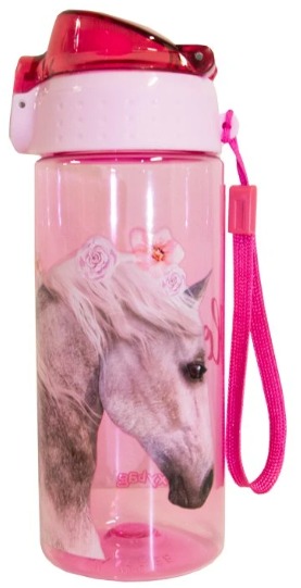 Oxybag láhev OXY CLiCK 500 ml kůň romantic růžová