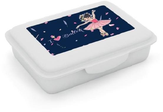 Oxybag Box na svačinu s přihrádkou Baletka