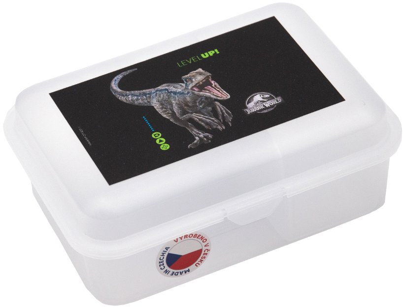 OXYBAG Box na svačinu s přihrádkou Jurassic World