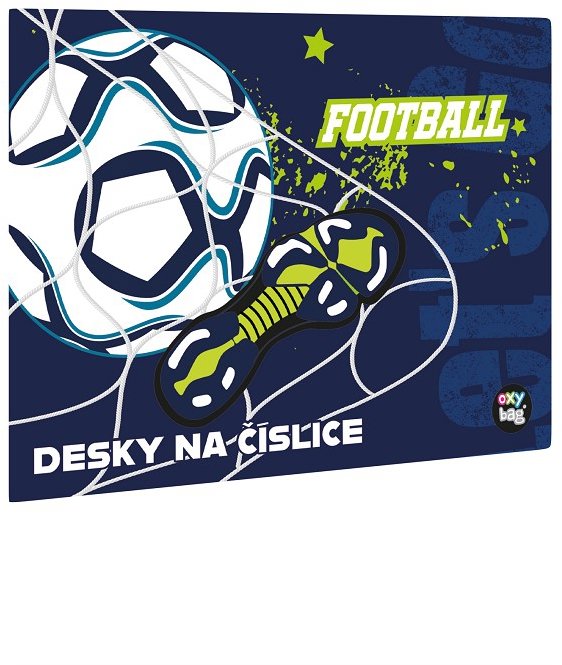 Oxybag Desky na číslice Fotbal
