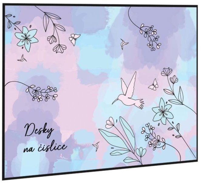 Oxybag Desky na číslice Kolibřík