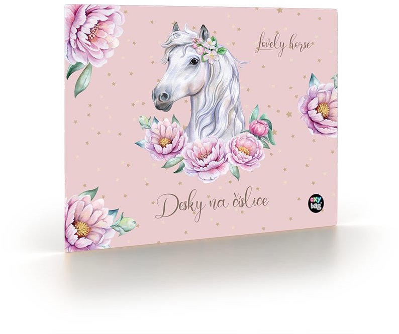 Oxybag Desky na číslice Kůň romantic