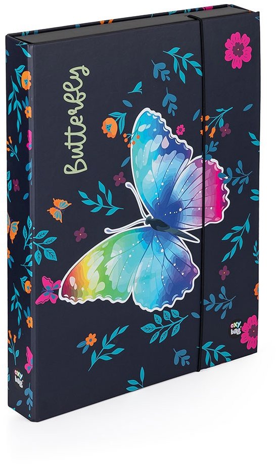 Oxybag Box na sešity A4 Jumbo Motýl 2