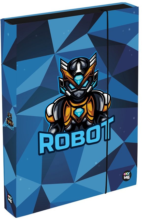 Oxybag Box na sešity A4 Jumbo OXY Sherpy Robot