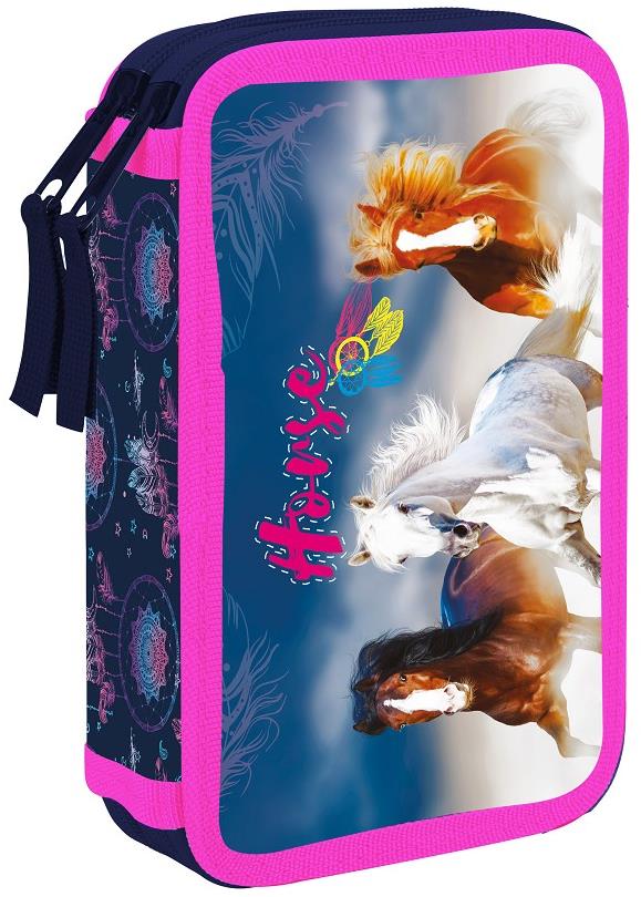 Oxybag Penál 2 p. prázdný kůň