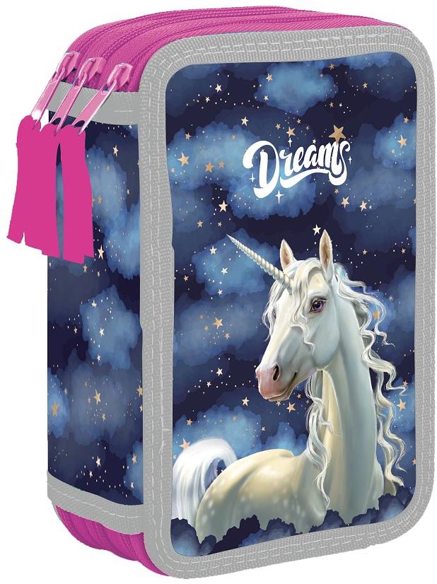 Oxybag Penál 3 p. prázdný Unicorn 1