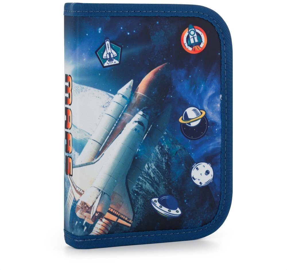 OXYBAG Penál 1patrový 2 chlopně, prázdný Space