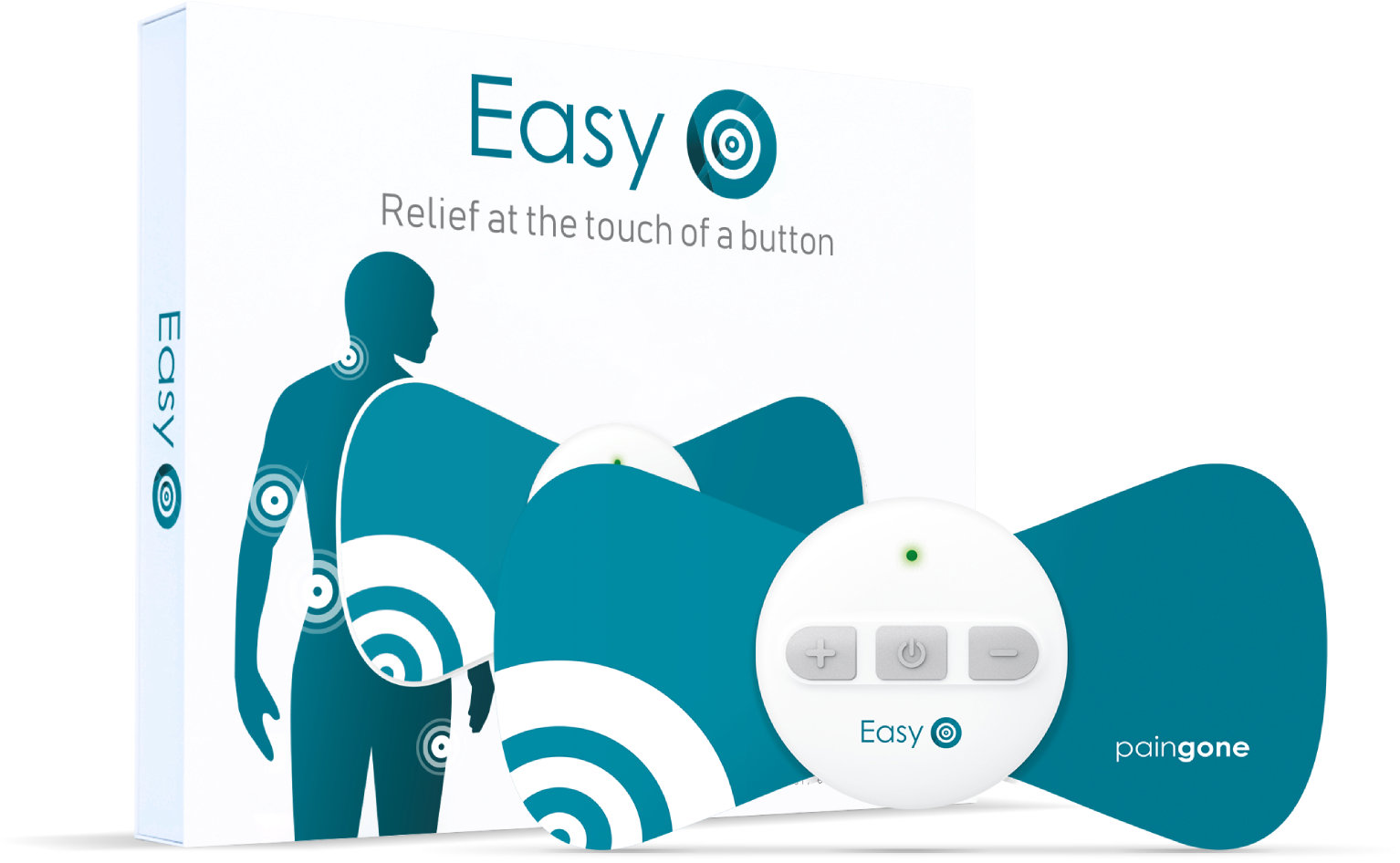 Paingone Easy - Elektrostimulační TENS přístroj pro úlevu od bolesti zad