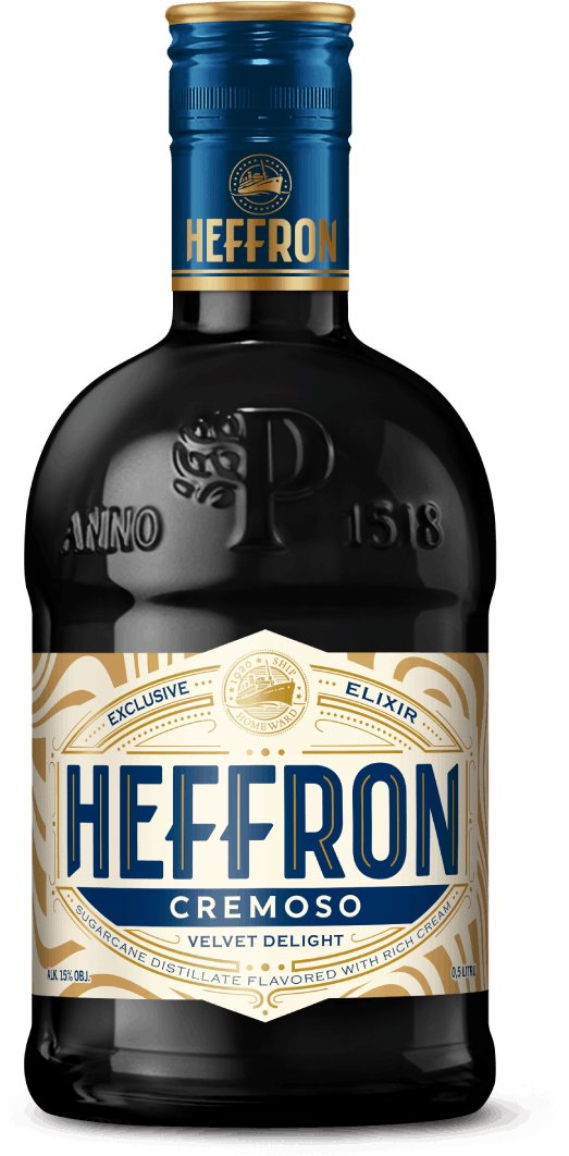 Palírna u Zeleného stromu HEFFRON Cremoso 0,5 l 30% vol.