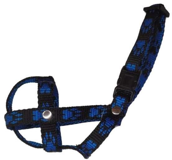 Palkar Nylonový náhubek pro psy vel. 0 12 cm × 3 cm černo - modrý