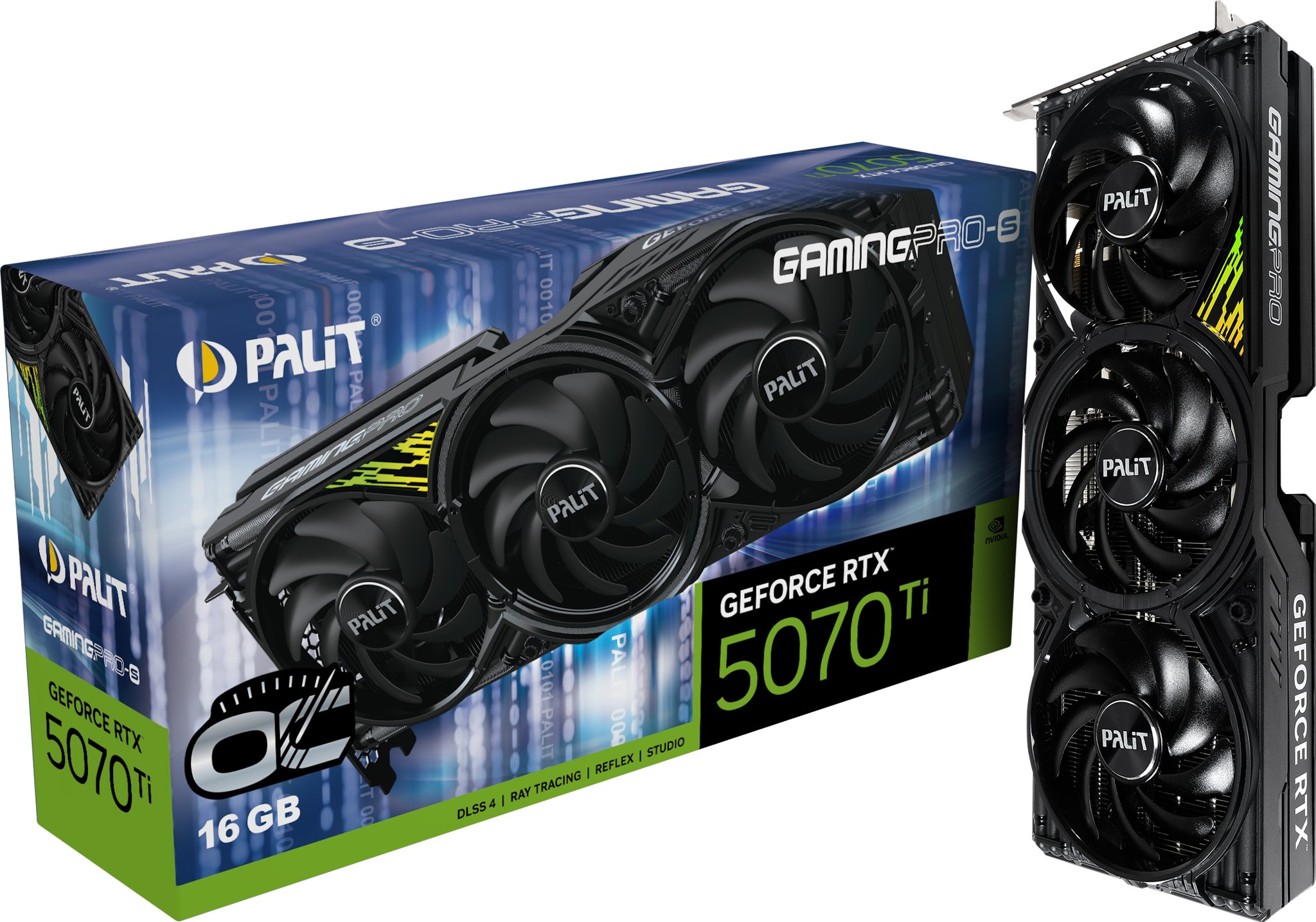 PALIT GeForce RTX 5070 Ti GamingPro-S OC 16G