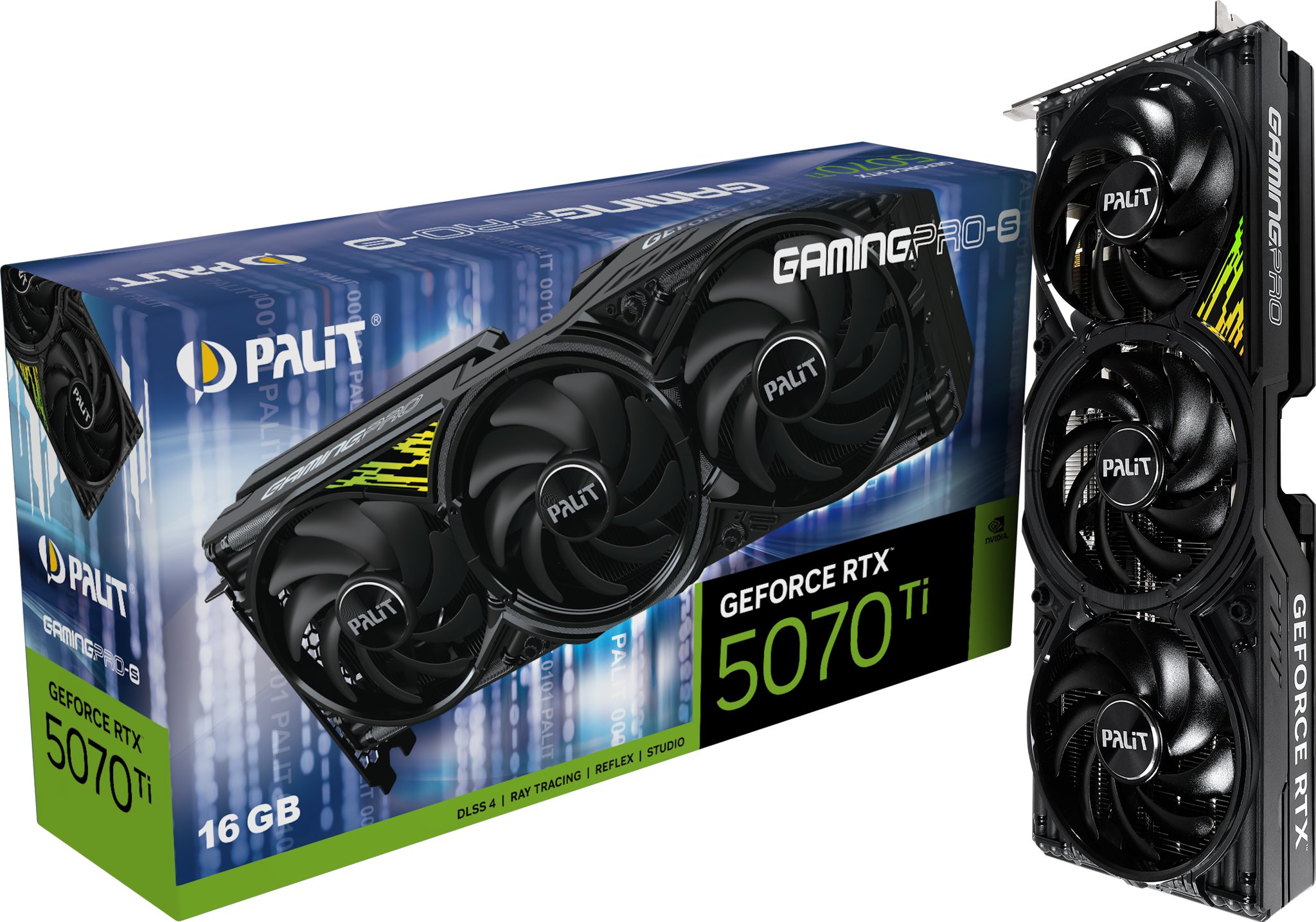 PALIT GeForce RTX 5070 Ti GamingPro-S 16G