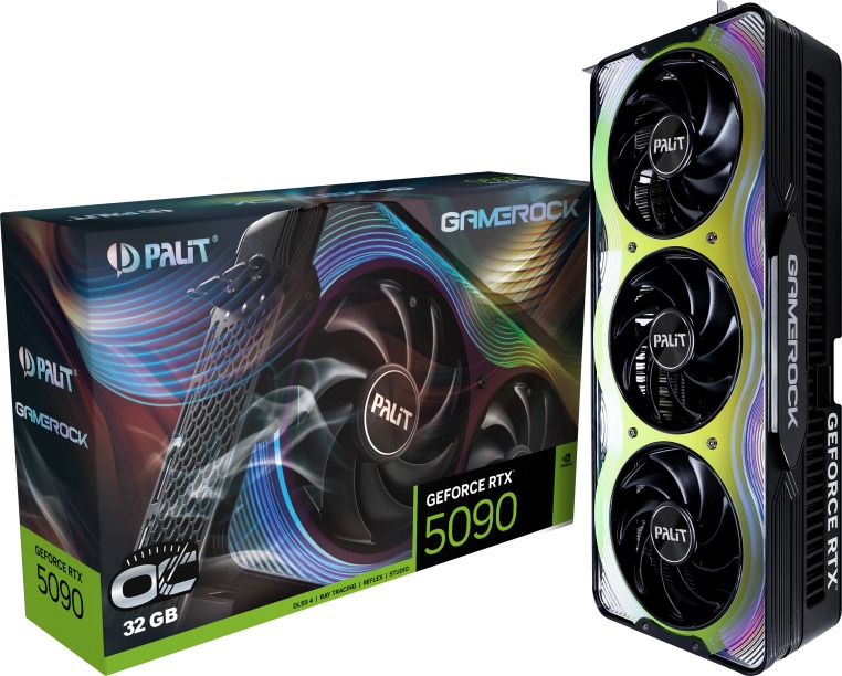 PALIT GeForce RTX 5090 GameRock OC 32G