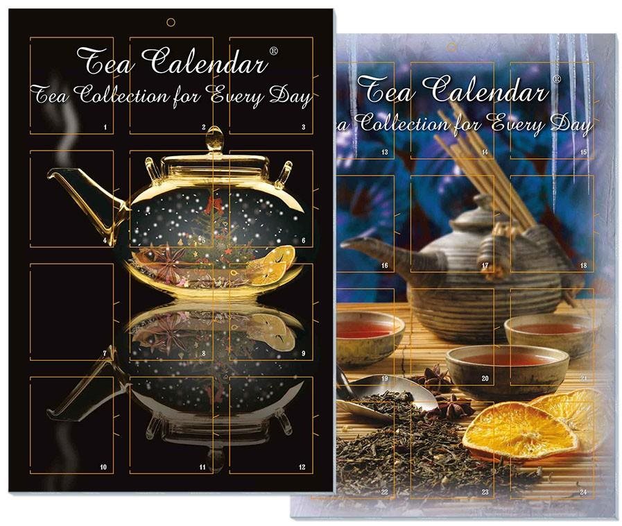 Pangea Tea Čajový adventní kalendář černo-modrý