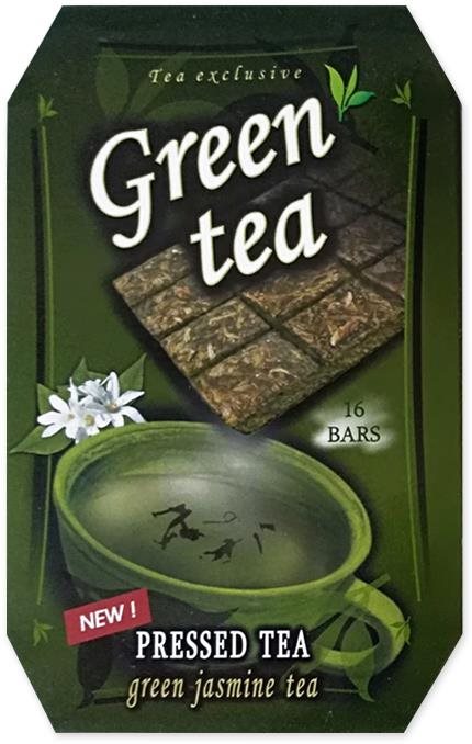 Pangea Tea zelený lisovaný čaj Jasmínový 70g
