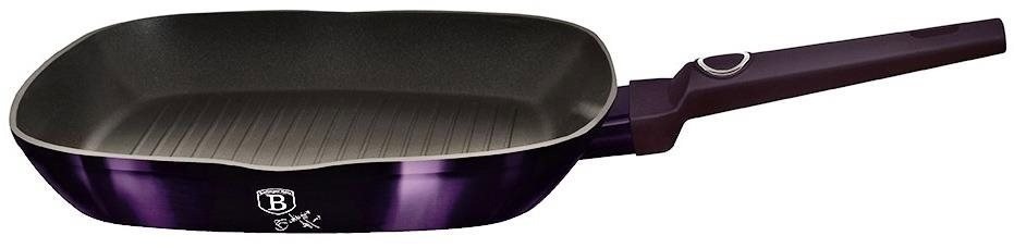 BERLINGERHAUS Pánev grilovací s titanovým povrchem 28 cm Purple Eclipse Collection