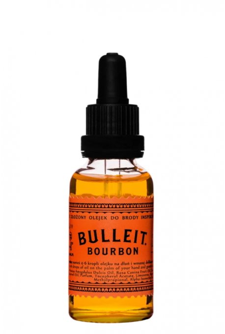 Pan Drwal Bulleit Bourbon olej na vousy 30 ml