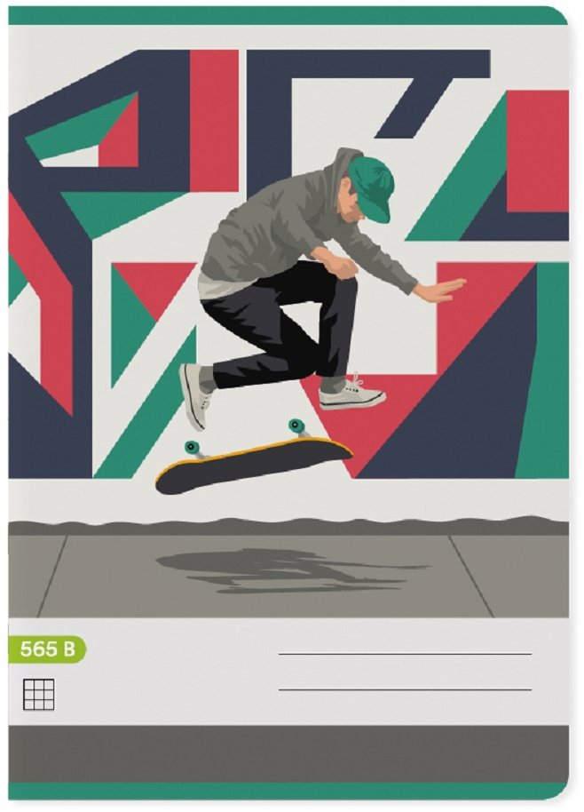 Papíry Brno Premium 545, A5, 40 listů, čtverečkovaný