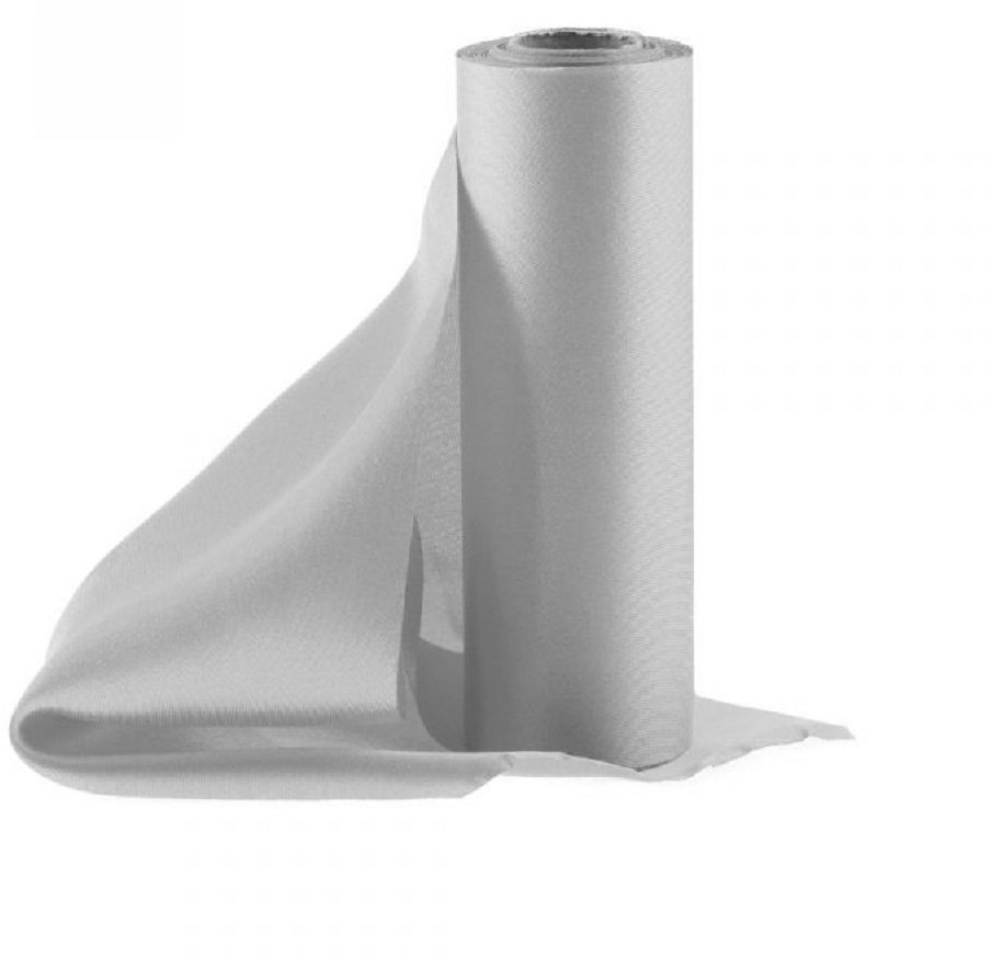 PartyDeco Satén 16 cm/9 m stříbrný