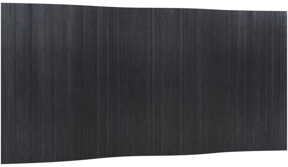 vidaXL Paraván 400 × 165 cm bambus, šedý 377001