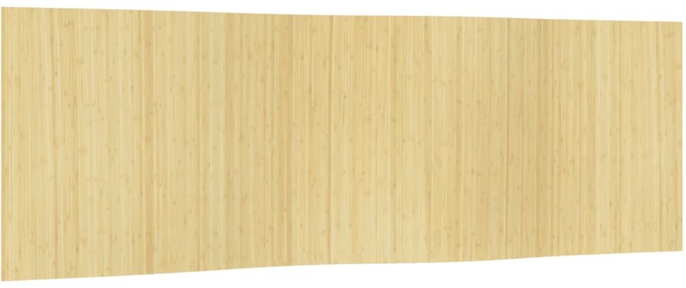 vidaXL Paraván 600 × 165 cm bambusový, světle přírodní 377007