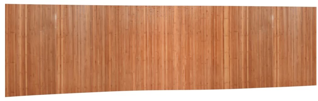 vidaXL Paraván 800 × 165 cm bambusový, hnědý 377013