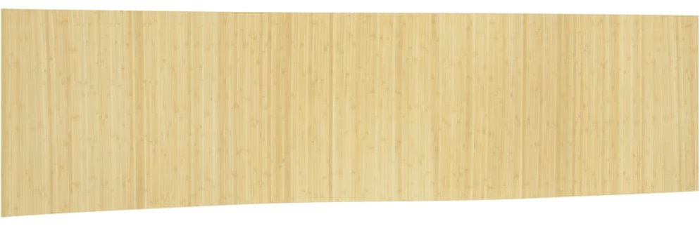 vidaXL Paraván 800 × 165 cm bambusový světle, přírodní 377014