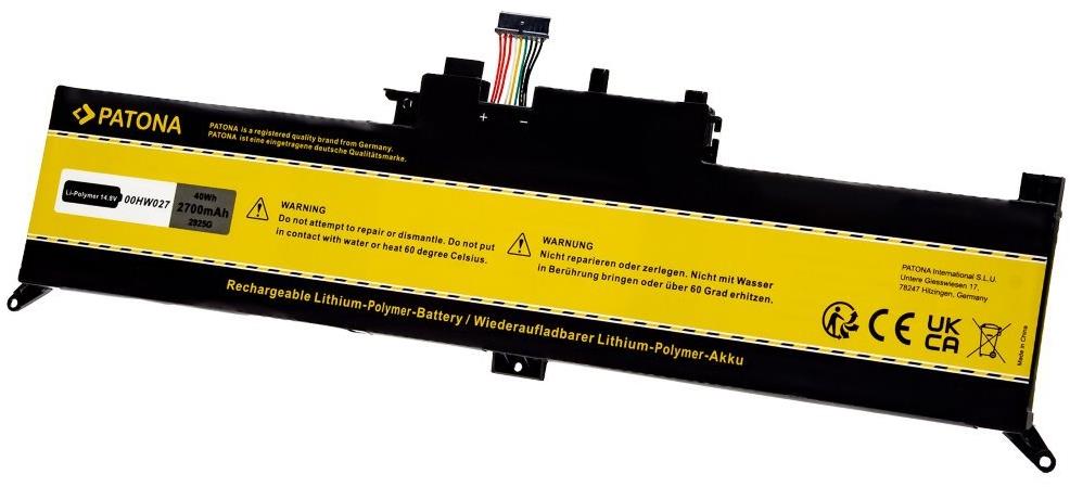 PATONA pro Lenovo Yoga X260/X370/X380 2700mAh