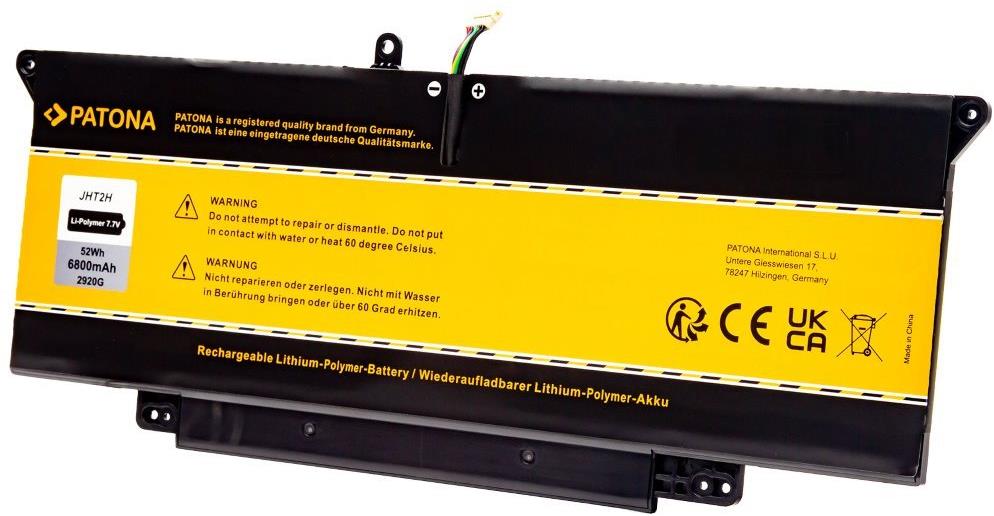 PATONA pro Dell Latitude 7310/7410 6800mAh