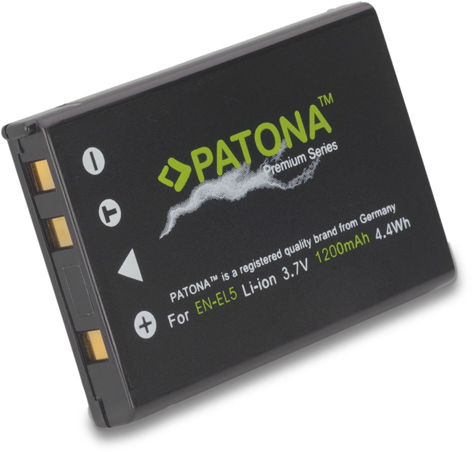 PATONA pro Nikon EN-EL5 1200mAh Li-Ion Premium