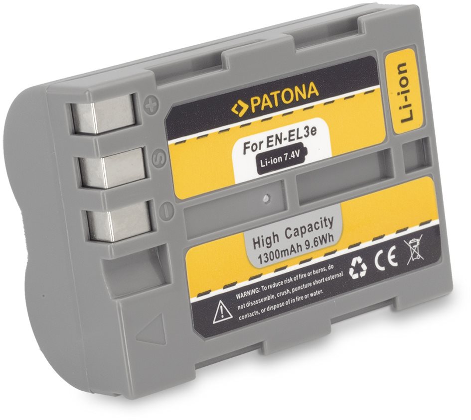 PATONA pro Nikon EN-EL3E 1300mAh Li-Ion