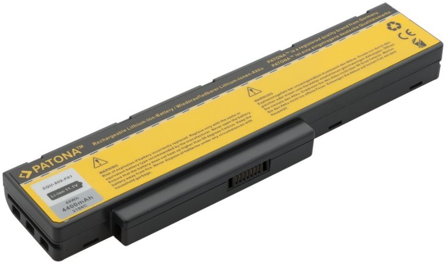 PATONA pro ntb Fujitsu-Siemens AMILO SQU-809 4400mAh Li-Ion 11.1V
