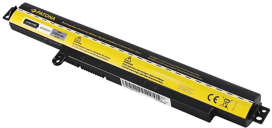 PATONA pro ASUS X102B 2200mAh Li-lon 11.25V A31N1311